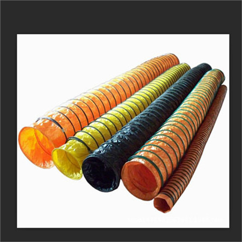 生產PVC阻燃防靜電礦用正壓風筒、正壓導風筒采用圓筒供應